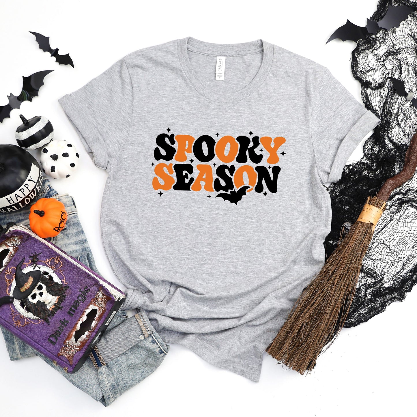 Retro Spooky Season | Short Sleeve Crew Neck