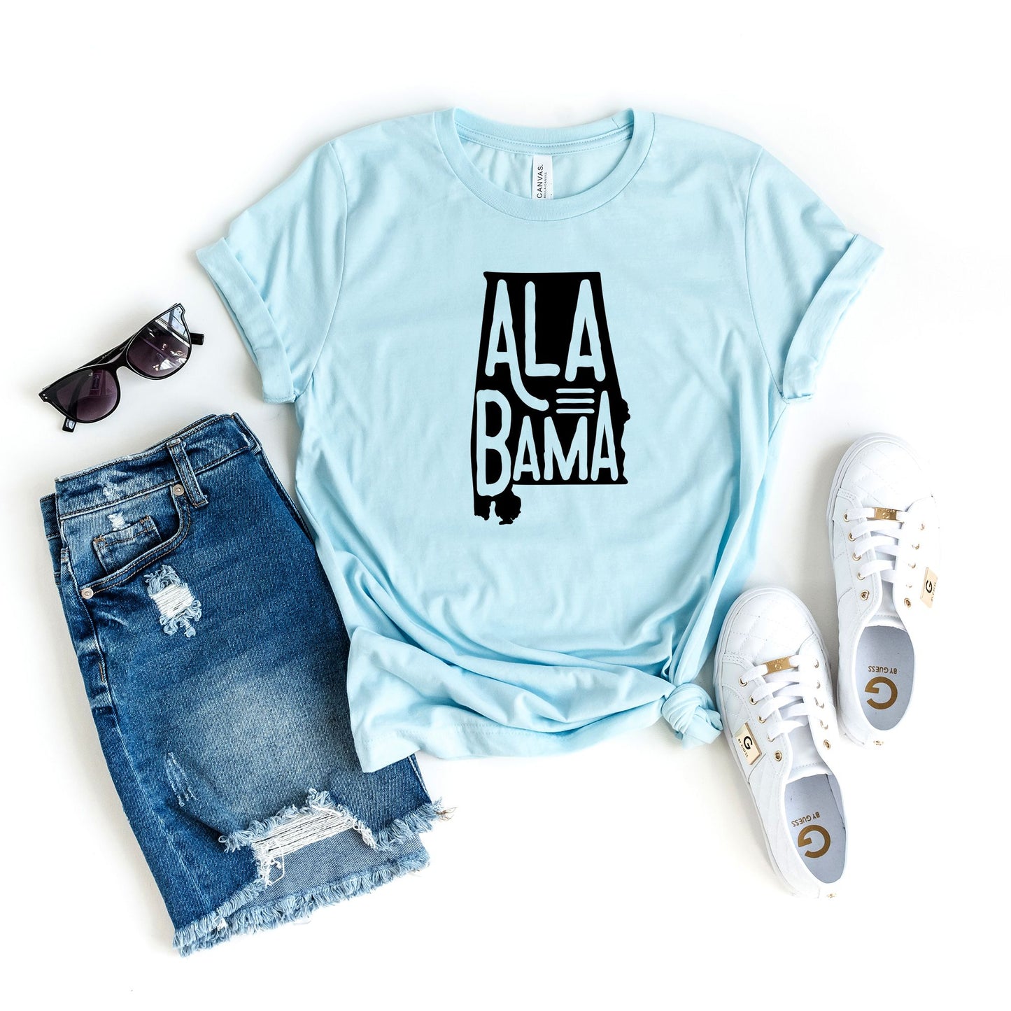 Alabama Typography | Short Sleeve Graphic Tee